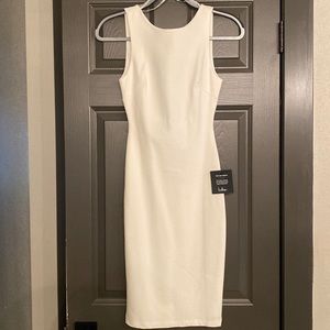 Lulus white low back dress